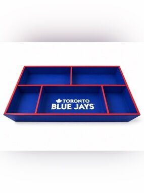 Toronto Blue Jays Pocket Dump Tray - For Keys, Wallet, Money, Etc